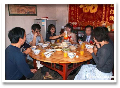 低碳的幸福！—— 浙江农村的纯素婚宴